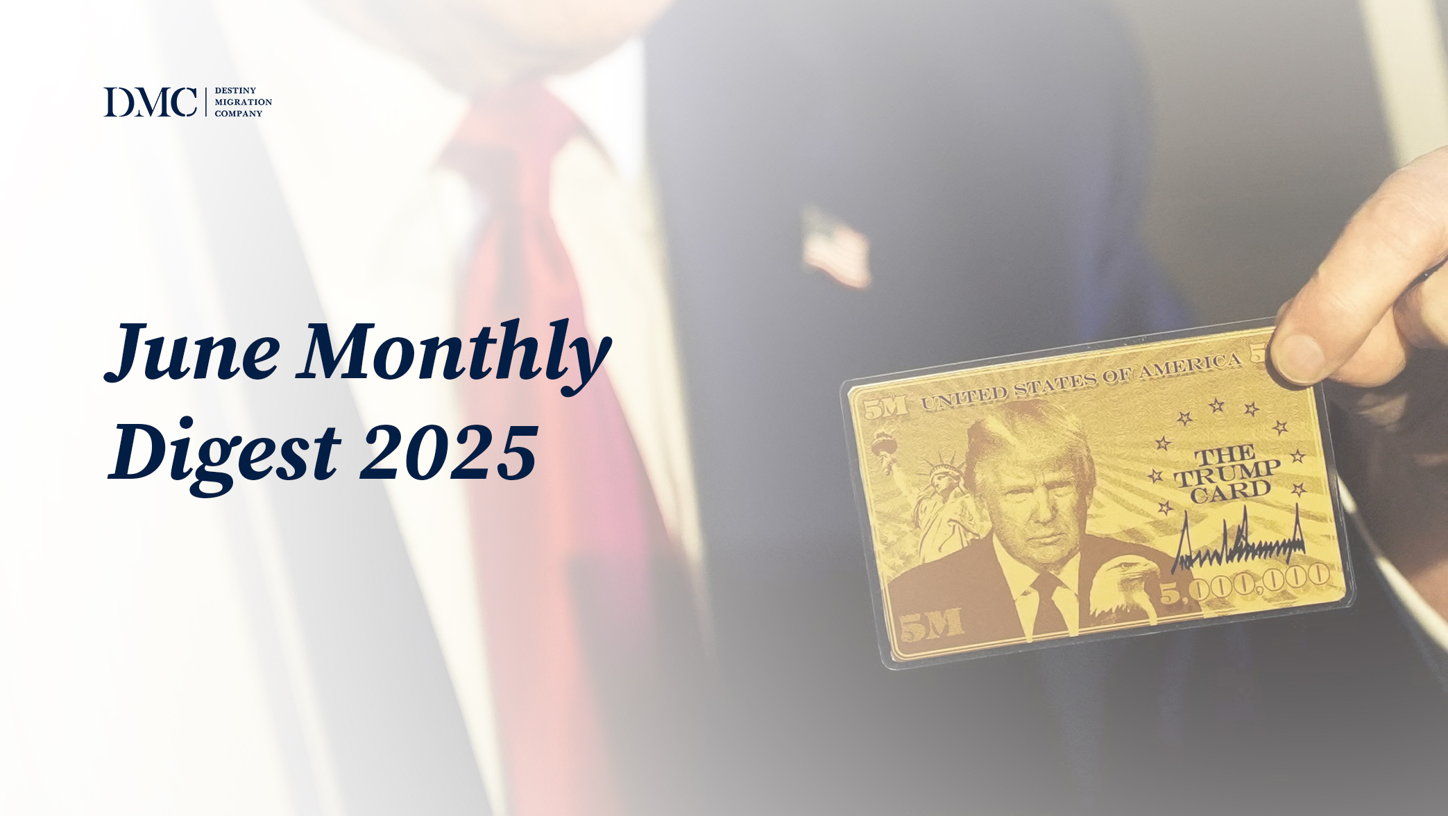 June 2025 Monthly Digest: Trump Visa Surge, Portugal Timeline Shift & Tax Policy Shake-Ups
